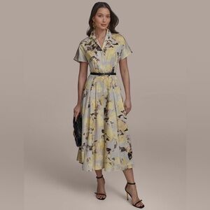Donna Karan printed women’s shirtdress